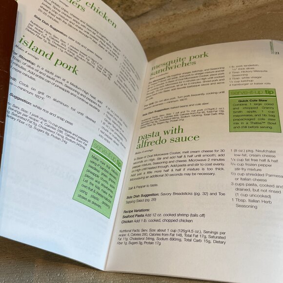 A Taste of Tupperware Volumes II & III Recipes Booklets Cookbook 2003-2004 Vtg - Picture 7 of 12